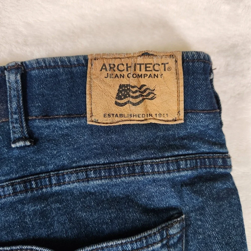 Architect ActiveFlex Jeans Men's 42x30 Blue Denim Slim Fit Stretch‎ Comfort